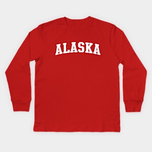 alaska-state Kids Long Sleeve T-Shirt